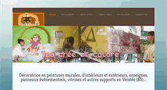 Desktop Screenshot of iza-creacolore.com